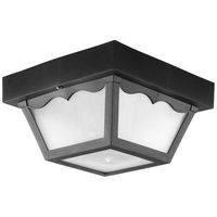  Non-Metallic Ceiling Ceiling Mounted - Black