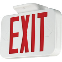  Exit Signs Flush Mount Ceiling Light - White