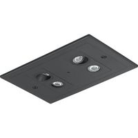  Waystar Flush Mount Ceiling Light - Black
