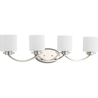  Nisse 4 or More Bulb Bathroom Lighting - Polished Nickel