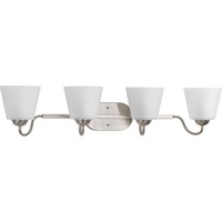  Arden 4 or More Bulb Bathroom Lighting - Brushed Nickel