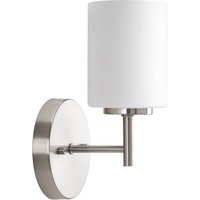  Replay 1 Bulb Wall Sconce - Brushed Nickel