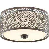  Mingle LED Flush Mount Ceiling Light - Antique Bronze