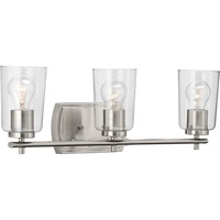  Adley 3 Bulb Bathroom Lighting - Brushed Nickel