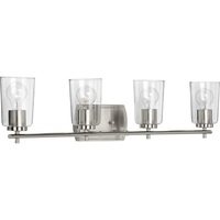  Adley 4 or More Bulb Bathroom Lighting - Brushed Nickel