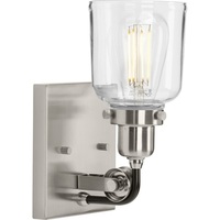  Rushton 1 Bulb Wall Sconce - Brushed Nickel