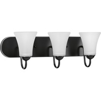  Classic 3 Bulb Bathroom Lighting - Black
