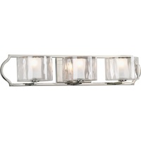  Caress 3 Bulb Bathroom Lighting - Polished Nickel