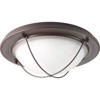  Portal LED Flush Mount Ceiling Light - Antique Bronze