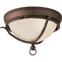  Santiago Flush Mount Ceiling Light - Roasted Java