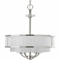  Nisse Semi Flush Mount Ceiling Light - Polished Nickel