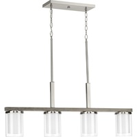  Mast Linear Pendant Pendant Light - Brushed Nickel