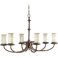  Santiago Mid Sized Chandelier Chandelier - Roasted Java