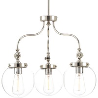  Penn Mini Chandelier - Polished Nickel