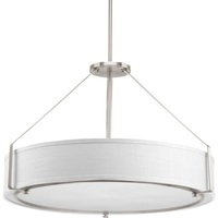  Ratio Drum Pendant Pendant Light - Brushed Nickel