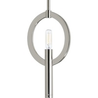  Draper Mini-Pendant Pendant Light - Polished Nickel