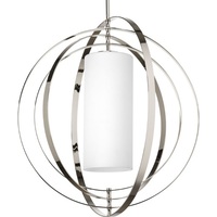  Equinox Entrance / Foyer Pendant Light - Polished Nickel