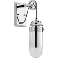  Beaker 1 Bulb Wall Sconce - Polished Chrome