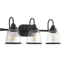  Saluda 3 Bulb Bathroom Lighting - Antique Bronze