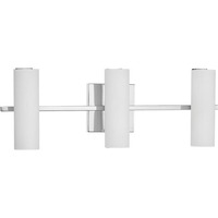  Colonnade LED 3 Bulb Bathroom Lighting - Polished Chrome