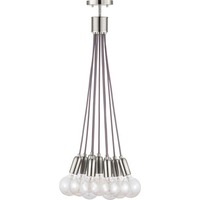  Cirro Multi Light Pendant Light - Brushed Nickel