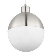  Globe LED Entrance / Foyer Pendant Light - Brushed Nickel