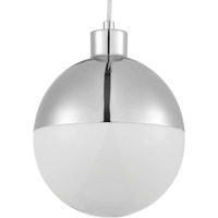  Globe LED Entrance / Foyer Pendant Light - Polished Chrome