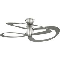  Willacy Medium Fan (42'' to 51'') Ceiling Fan - Painted Nickel