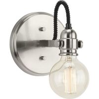  Axle 1 Bulb Wall Sconce - Brushed Nickel