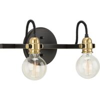 Bathroom Lighting (2 Bulbs) 16" Width Bathroom Lighting (2 Bulbs) 16" Width