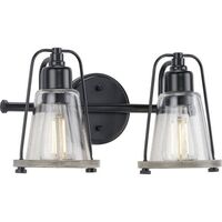  Conway 2 Bulb Bathroom Lighting - Matte Black