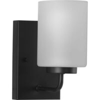  Merry 1 Bulb Wall Sconce - Matte Black