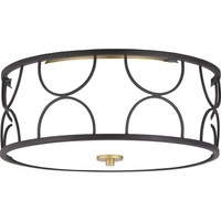  Landree Flush Mount Ceiling Light - Black