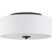  Inspire LED Flush Mount Ceiling Light - Graphite