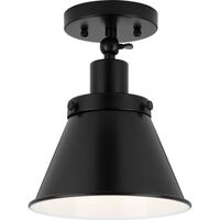  Hinton Flush Mount Ceiling Light - Matte Black