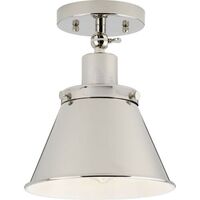  Hinton Flush Mount Ceiling Light - Polished Nickel