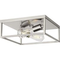  Perimeter Flush Mount Ceiling Light - Brushed Nickel