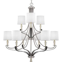  Nealy Large Foyer Chandelier Chandelier - Brushed Nickel