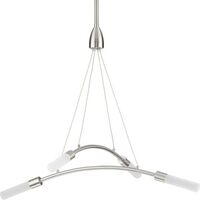  Kylo LED Mid Sized Chandelier Chandelier - Brushed Nickel