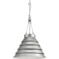  Jeffrey Down Light Pendant Light - Galvanized