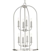  Leyden Entrance / Foyer Pendant Light - Brushed Nickel
