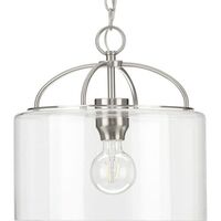  Leyden Down Light Pendant Light - Brushed Nickel