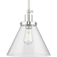  Hinton Down Light Pendant Light - Polished Nickel