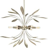  Mariposa Multi Light Pendant Light - Gilded Silver