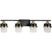  Beckner 4 or More Bulb Bathroom Lighting - Matte Black