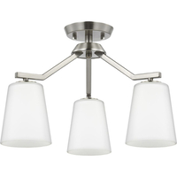  Vertex Mini Chandelier - Brushed Nickel