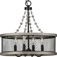  Austelle Drum Pendant Pendant Light - Antique Bronze