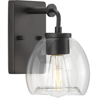  Caisson 1 Bulb Wall Sconce - Graphite