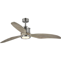  Farris Oversize Fan (60'' and Larger) Ceiling Fan - Brushed Nickel