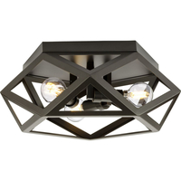  Saucedo Flush Mount Ceiling Light - Architectural Bronze